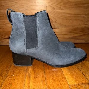 rag & bone Walker Blue Suede Ankle Boots. Excellent Condition